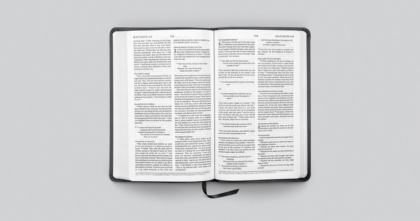 ESV Premium Church Bible (TruTone, Black)