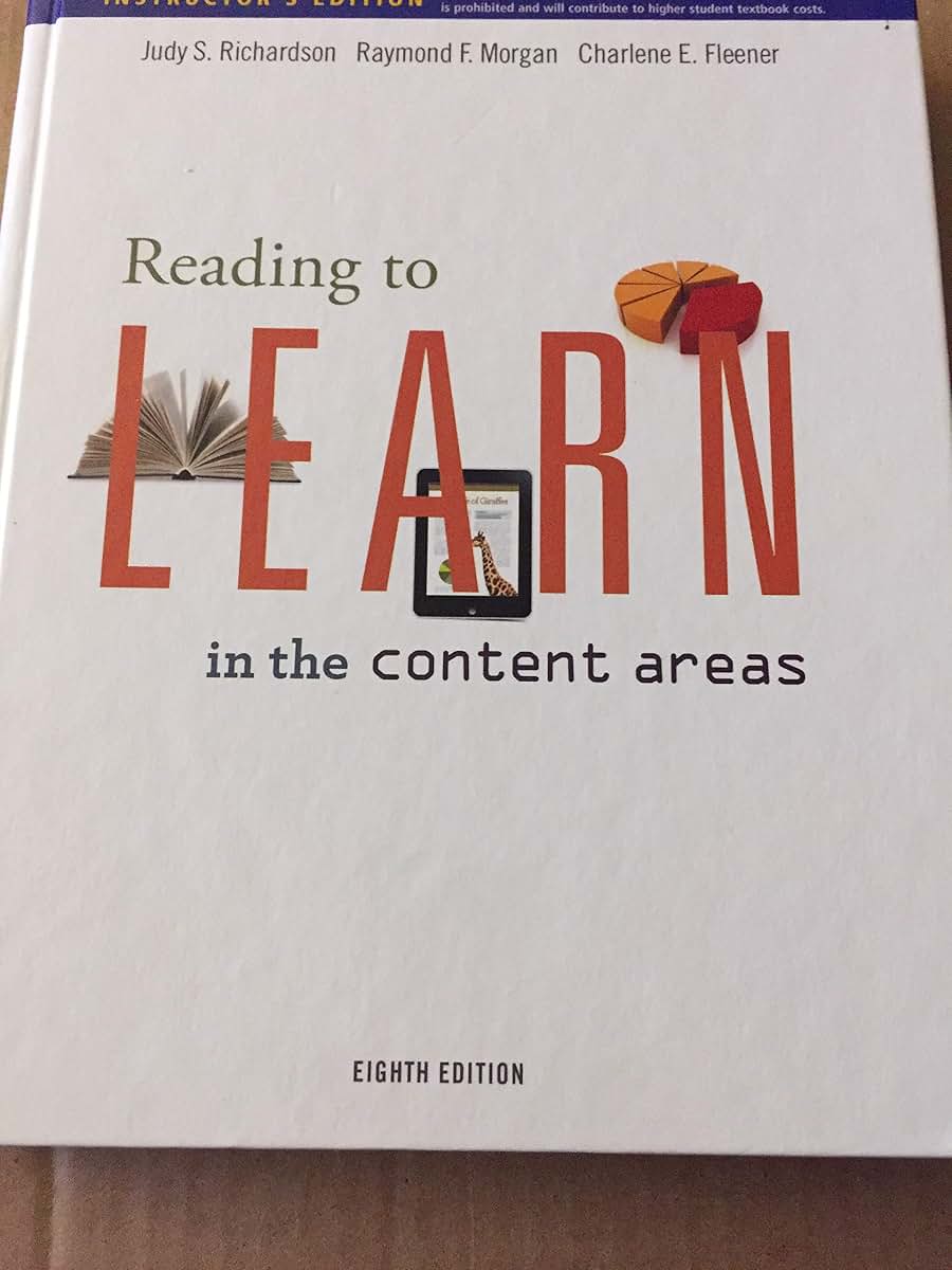 Reading to Learn in the Content Areas (Whats New in Education)