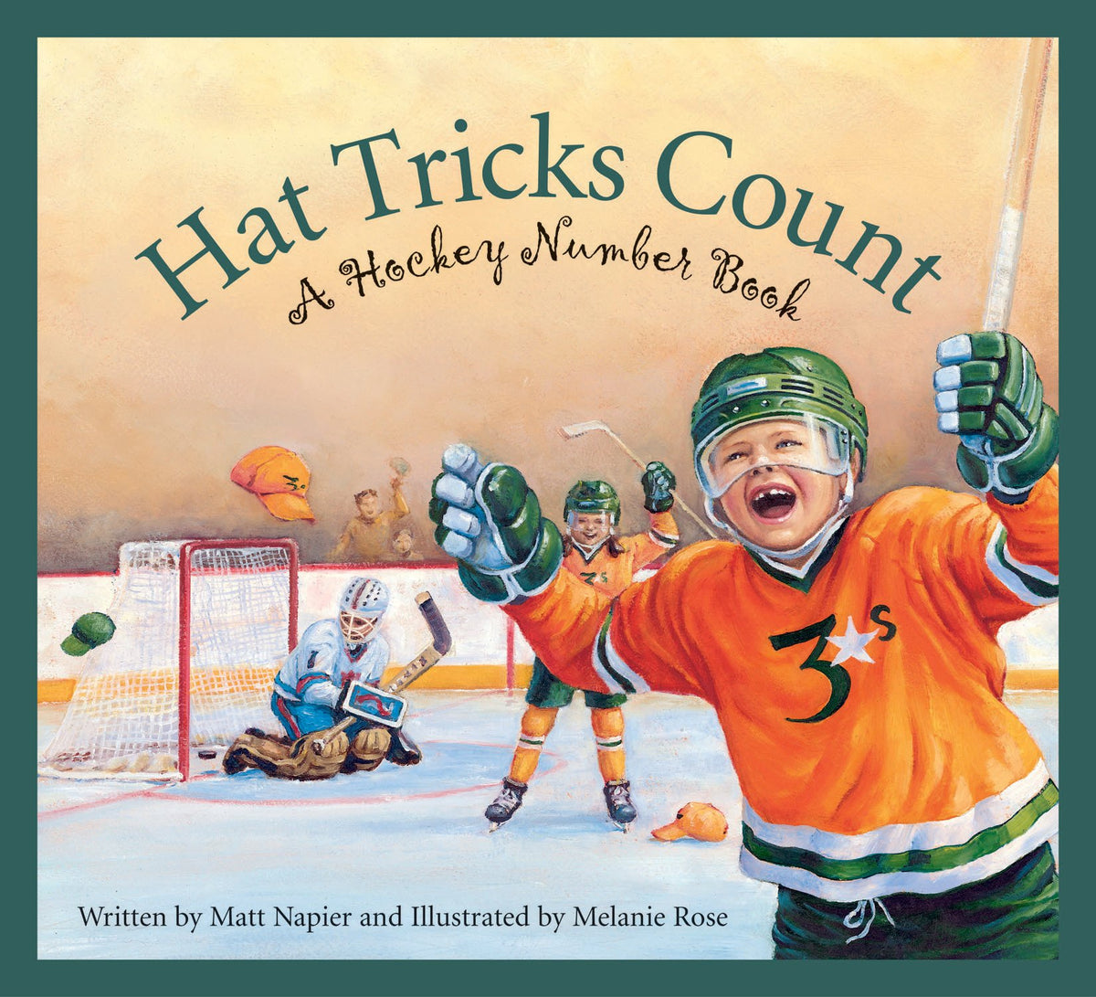 Hat Tricks Count: A Hockey Number Book (Sports)