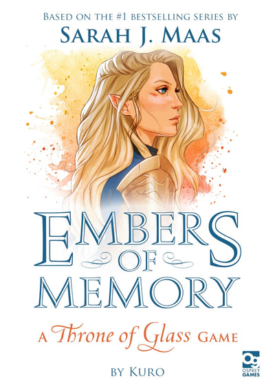 Embers of Memory: A Throne of Glass Game by Osprey Games Cooperative 2-Player Card Game, Ages 14+ Based on Sarah J. Maas's Throne of Glass