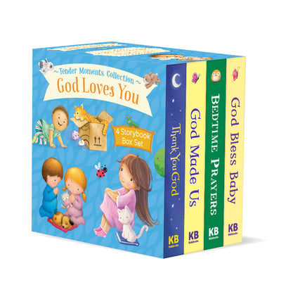 God Loves You-A Tender Moments 4 Storybook Gift Box Set