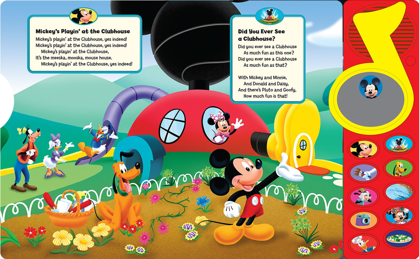 Mickey Mouse Clubhouse Surprise Mirror Sound Book: Sing-Al