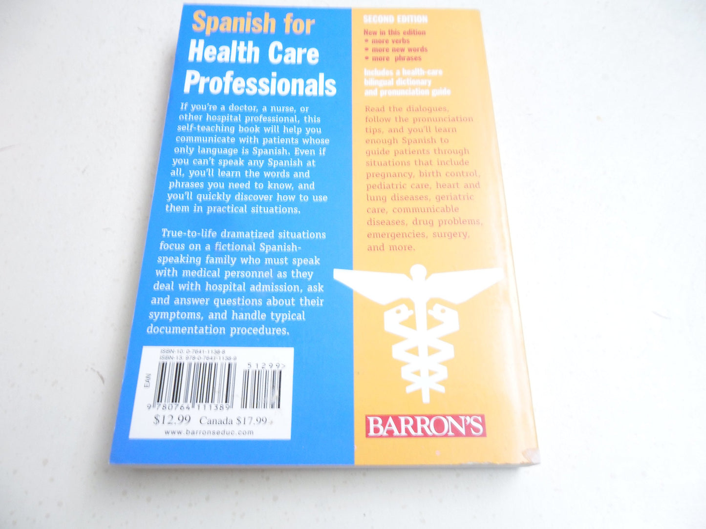 Spanish For Health Care Professionals