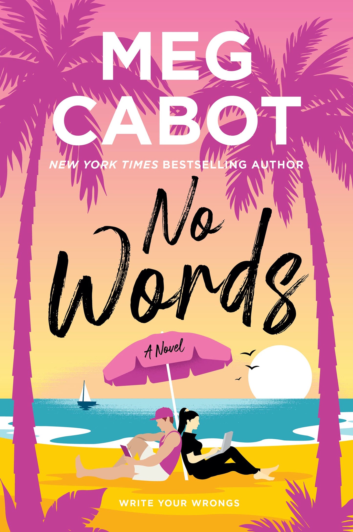 No Words: A Little Bridge Island Romance Where Enemies Become Lovers at a Book Festival