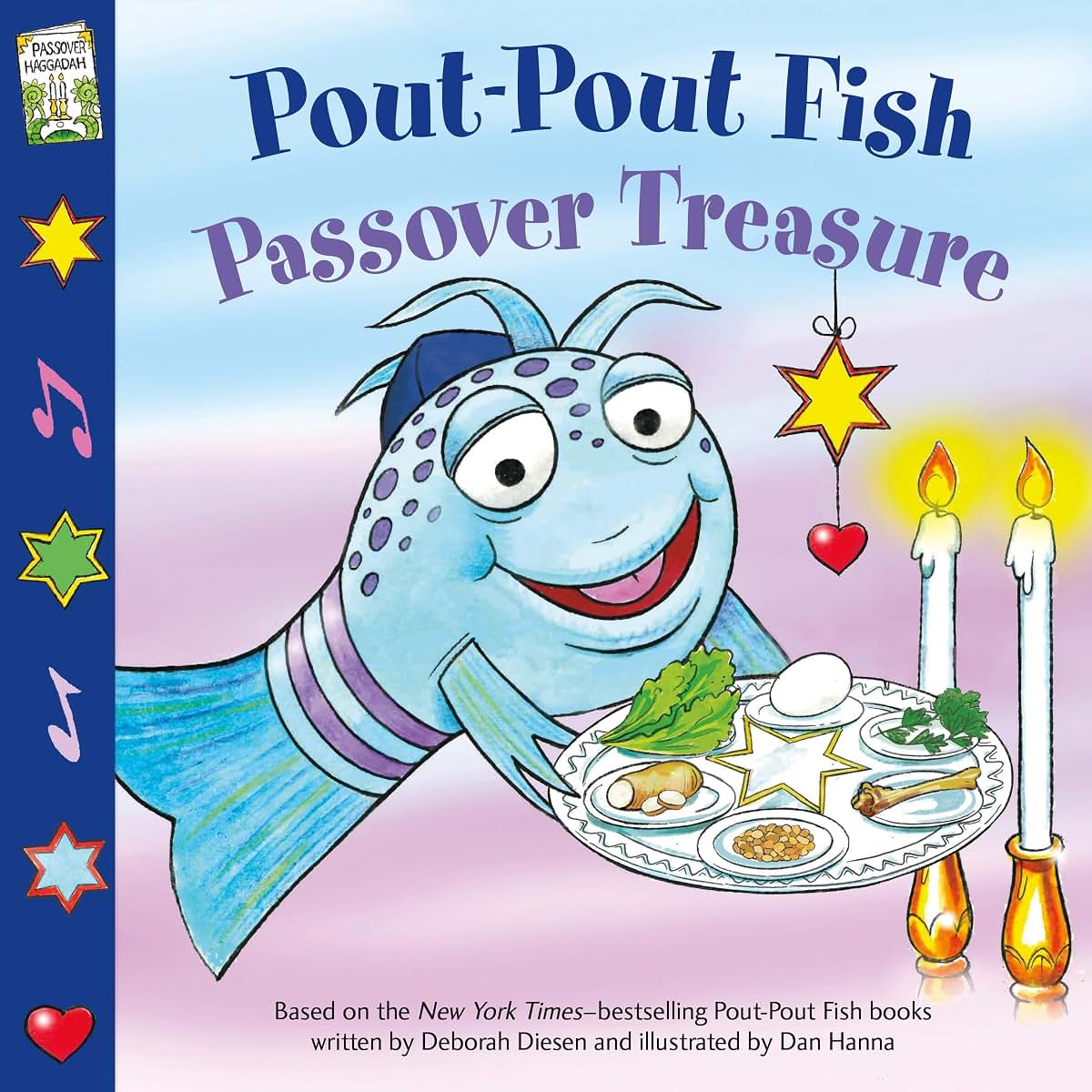 Pout-Pout Fish: Passover Treasure (A Pout-Pout Fish Paperback Adventure)