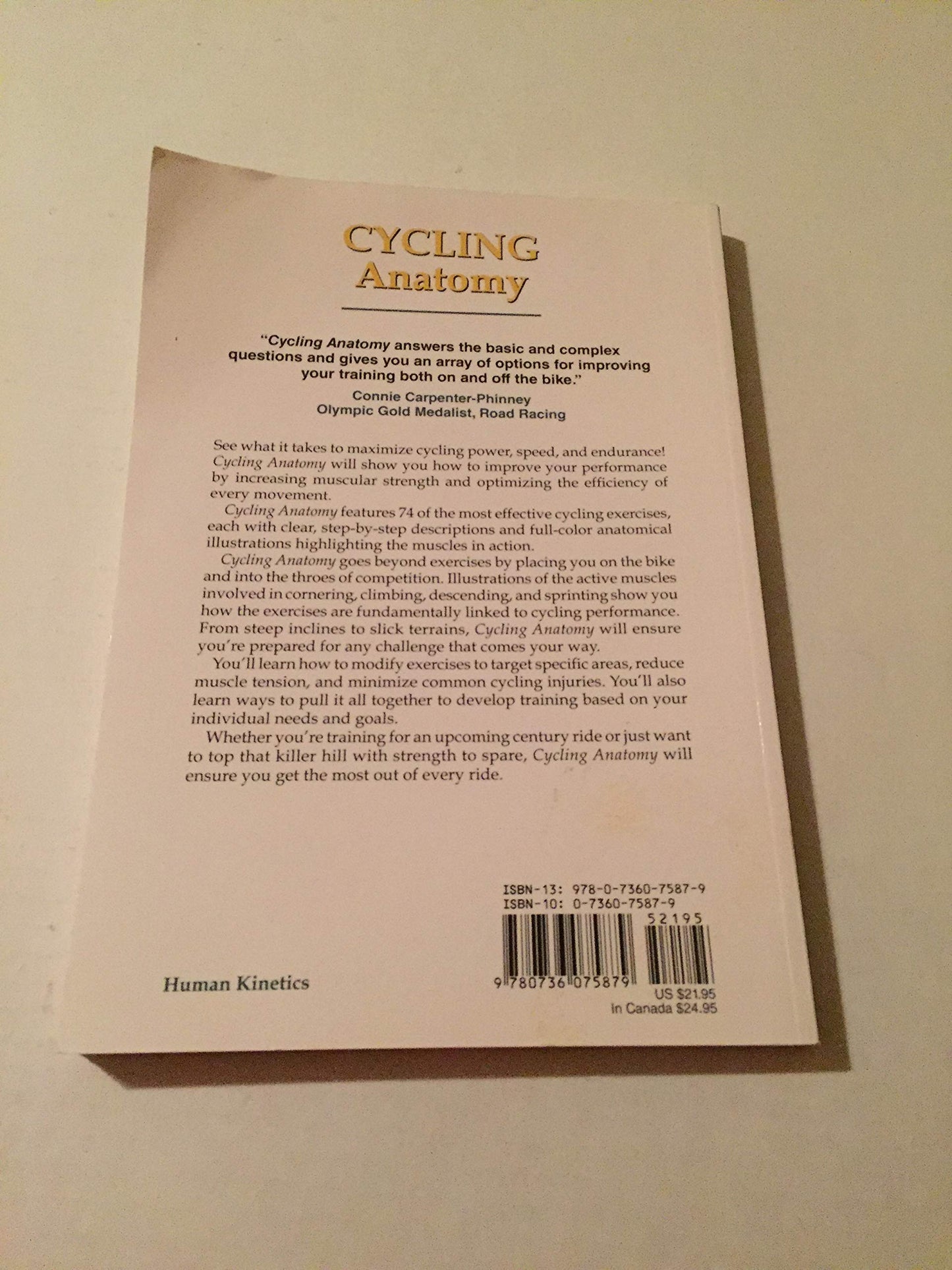 Cycling Anatomy