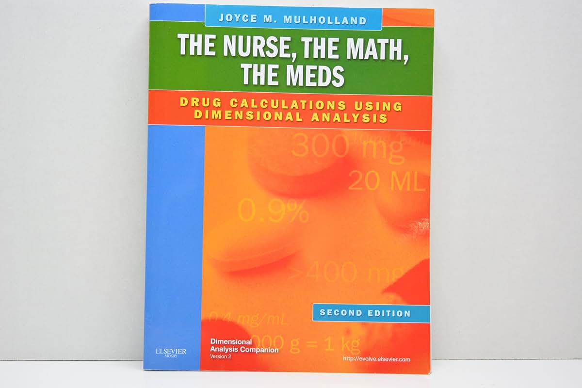 The Nurse, The Math, The Meds: Drug Calculations Using Dimensional Analysis