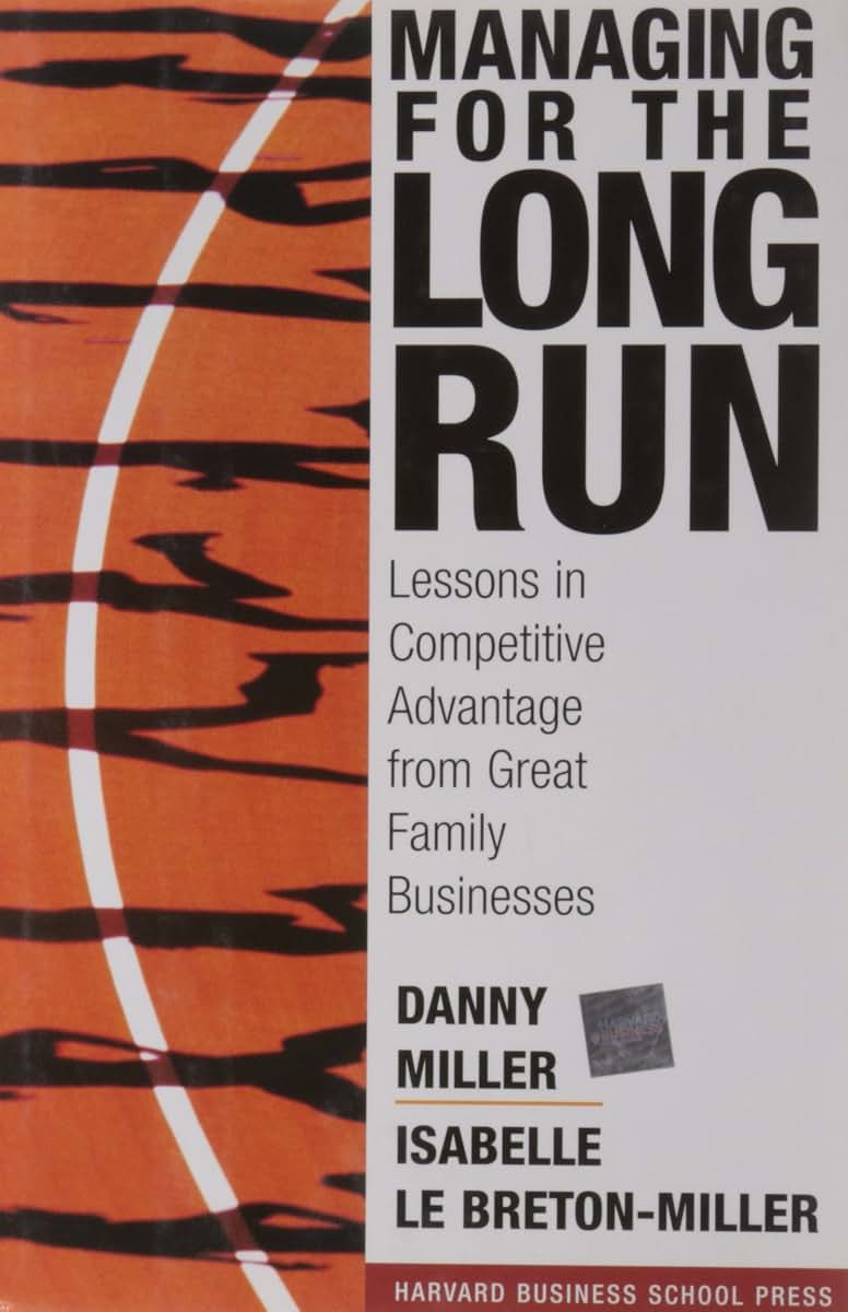 Managing For The Long Run: Lessons In Competitive Advantage From Great Family Businesses
