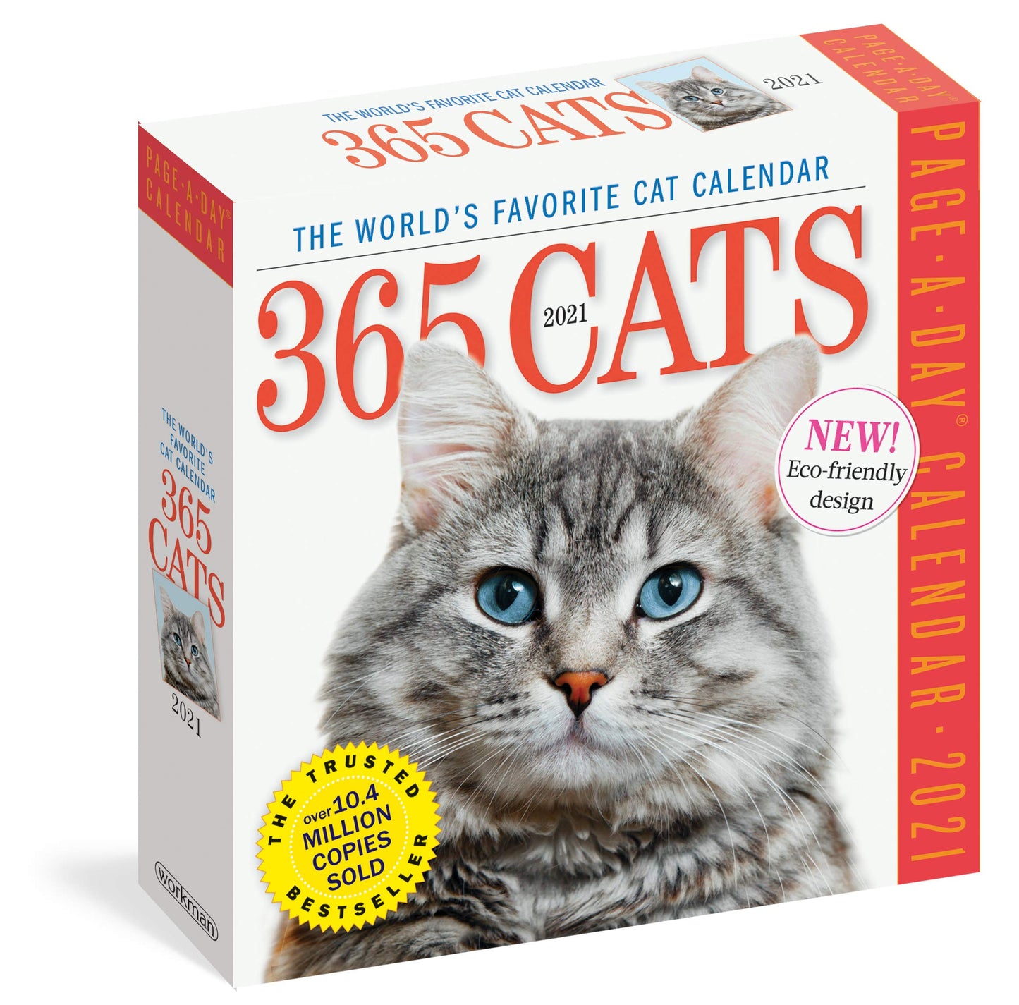 365 Cats Page-A-Day Calendar 2021 by Workman Calendars