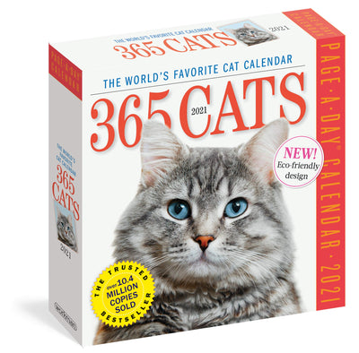 365 Cats Page-A-Day Calendar 2021 by Workman Calendars
