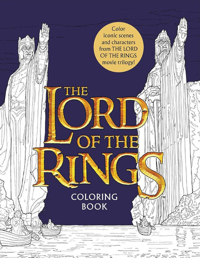 The Lord of the Rings Movie Trilogy Coloring Book: Coloring Book: A Captivating Fantasy Coloring Adventure Through Middle-earth, Relax and Unleash Your Creativity in Tolkien's Iconic World