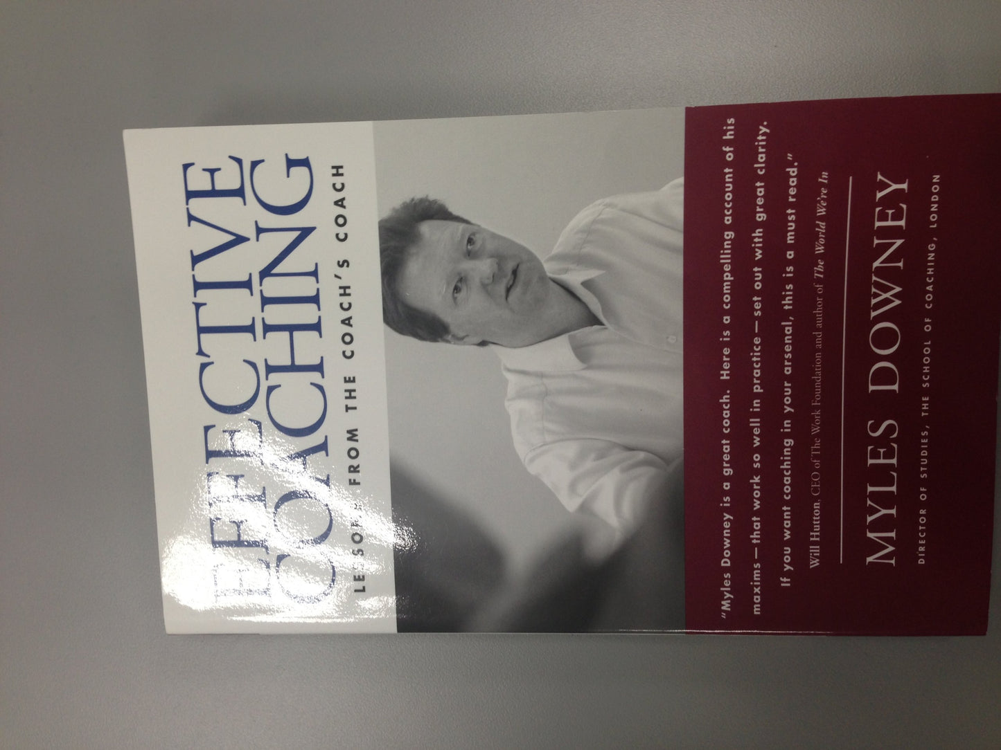 Effective Coaching: Lessons from the Coach's Coach