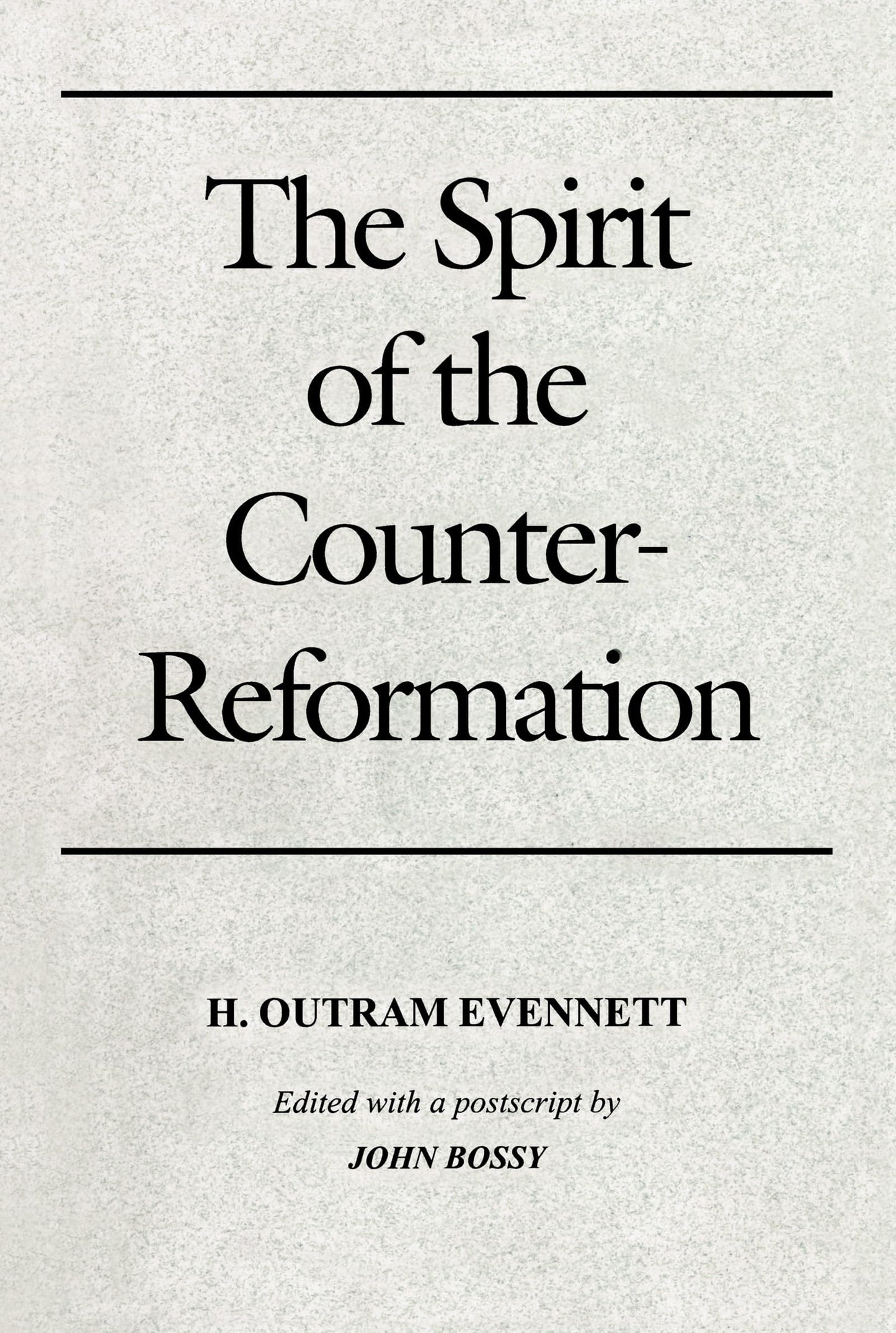 Spirit of the Counter-Reformation, The (Ndp 115)