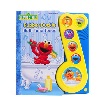 Sesame Street Rubber Duckie Bath Time Tunes Sound Book