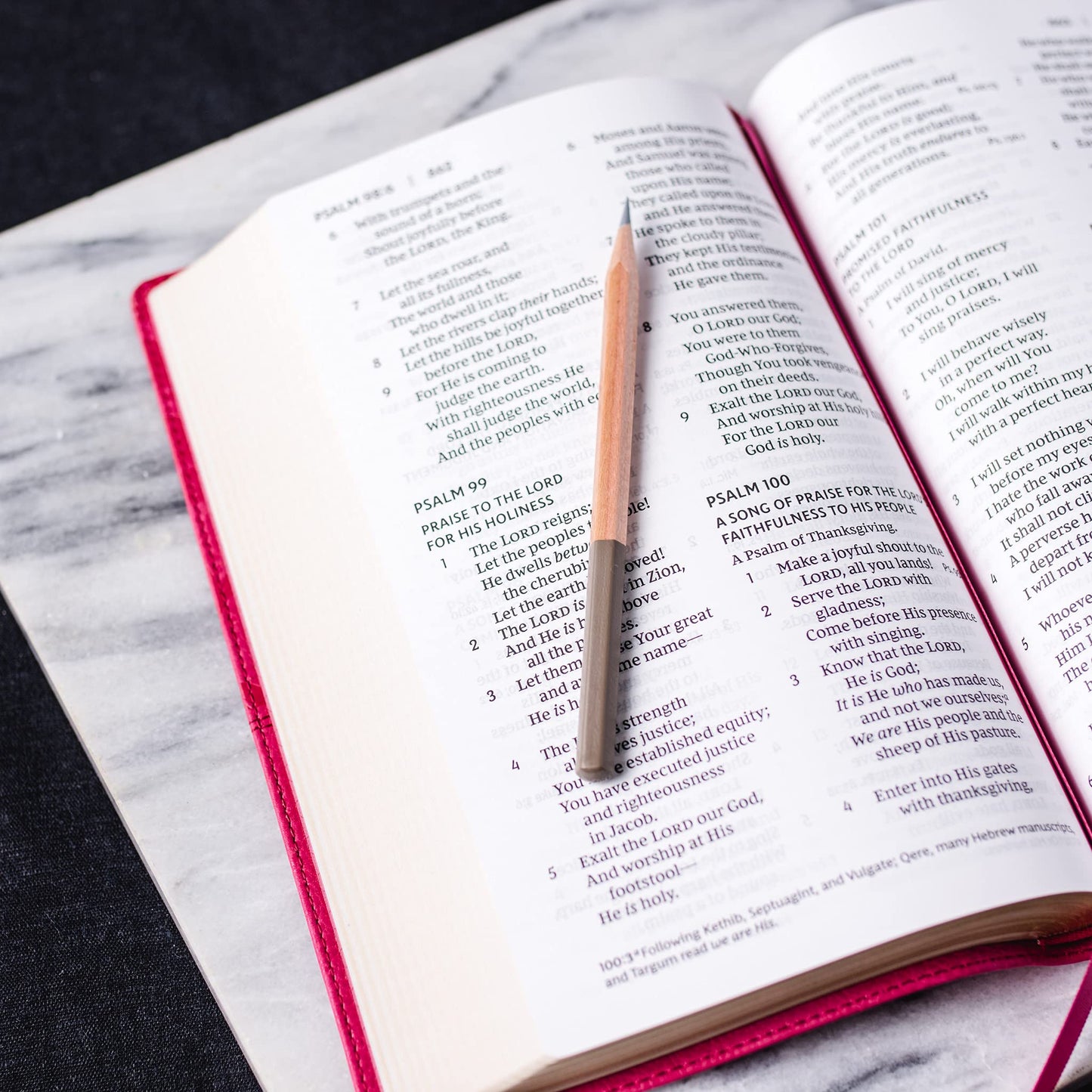 NKJV, Deluxe End-of-Verse Reference Bible, Personal Size Large Print, Leathersoft, Black, Red Letter, Comfort Print: Holy Bible, New King James Version