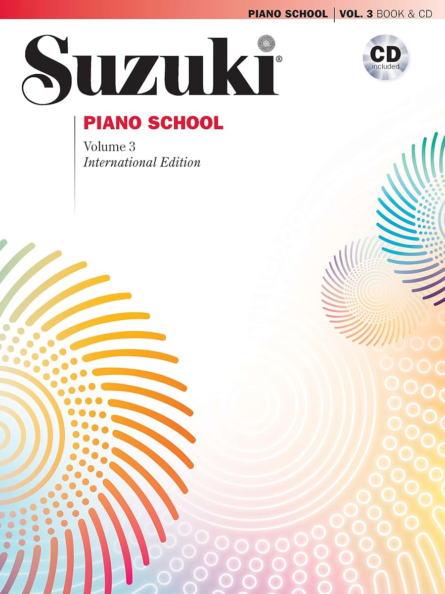 Suzuki Piano School, Vol 3: Book & CD