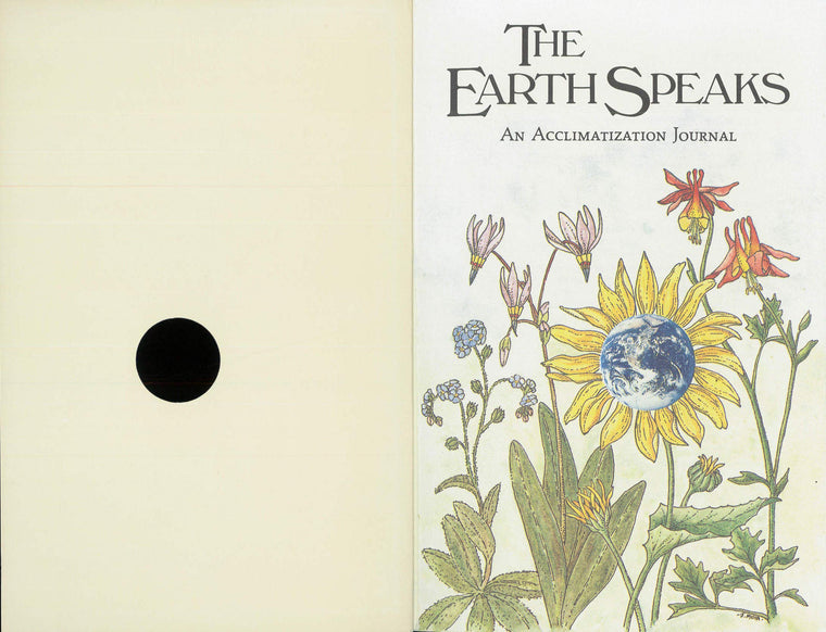 The Earth Speaks: An Acclimatization Journal — back cover