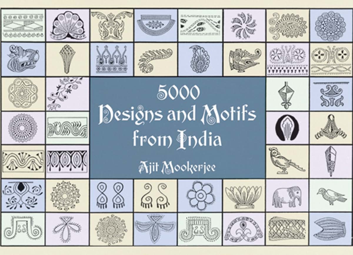5000 Designs and Motifs from India (Dover Pictorial Archive)