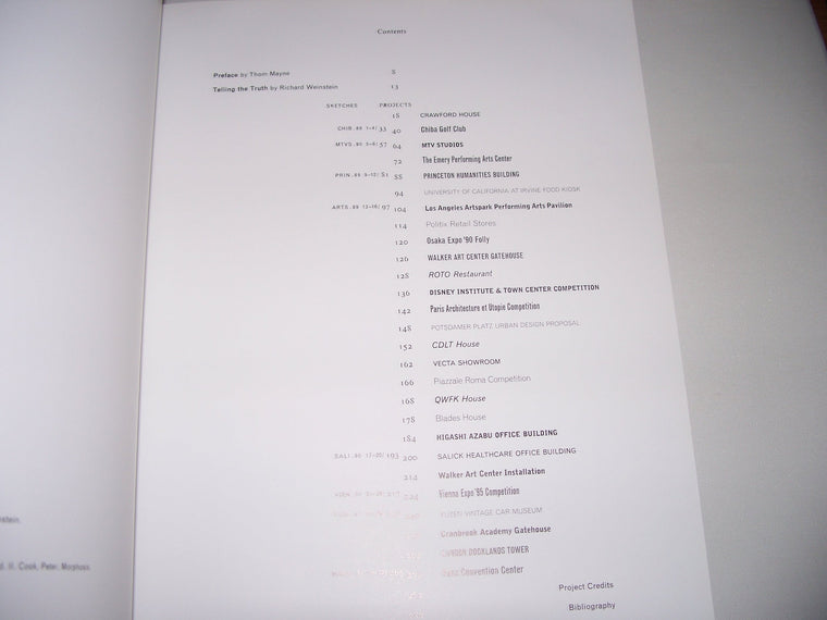 Morphosis: Buildings and Projects, 1989-1992 — back cover