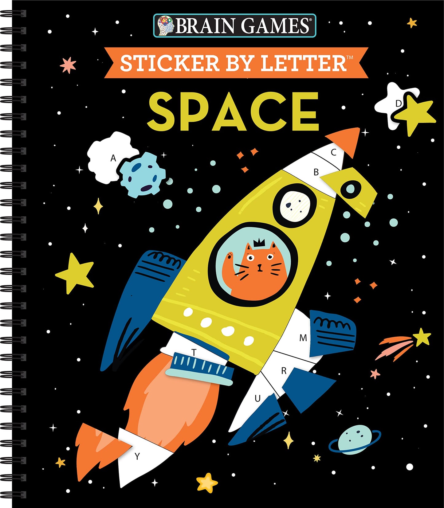 Brain Games - Sticker by Letter: Space