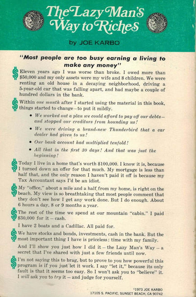 The Lazy Man's Way to Riches: DYNA/PSYC Can Give You Everything in the World You Really Want!