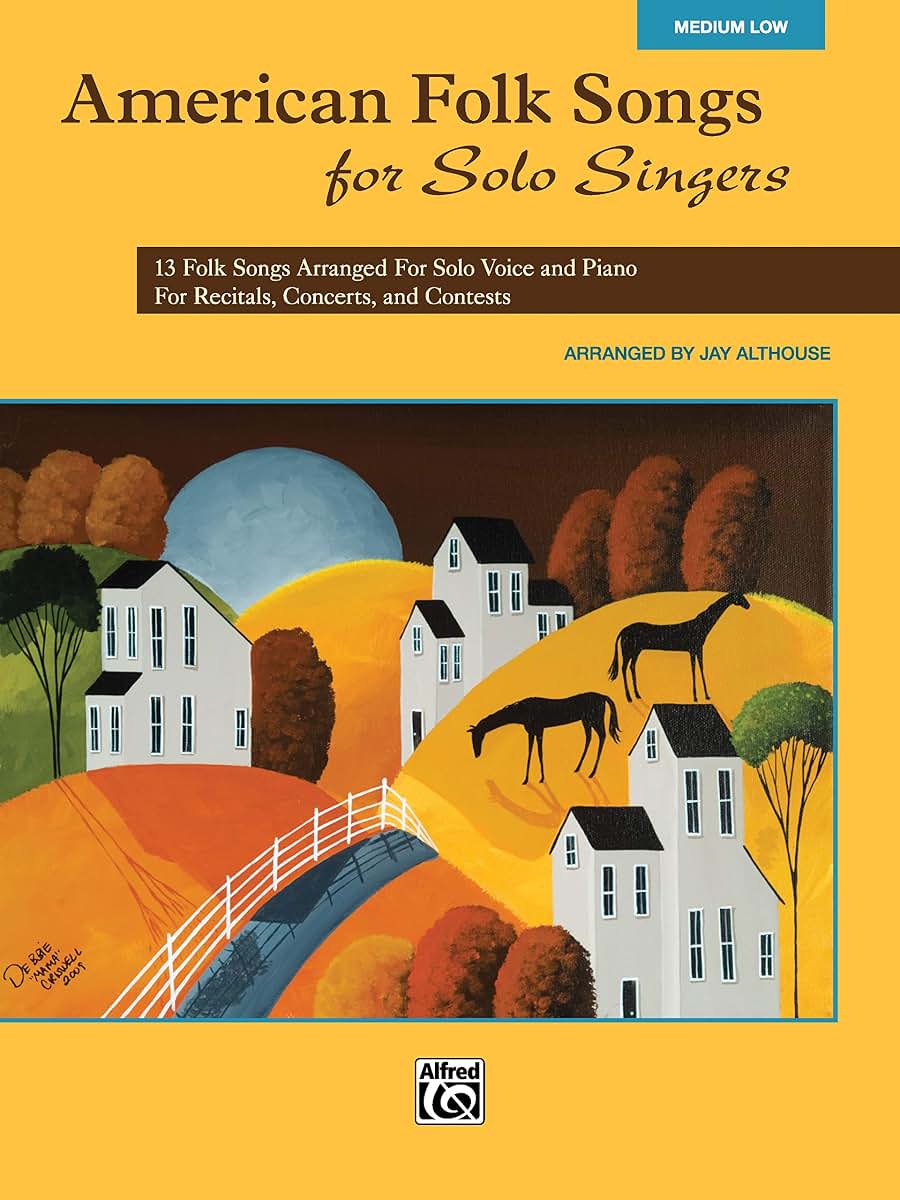 American Folk Songs for Solo Singers: Medium Low Voice