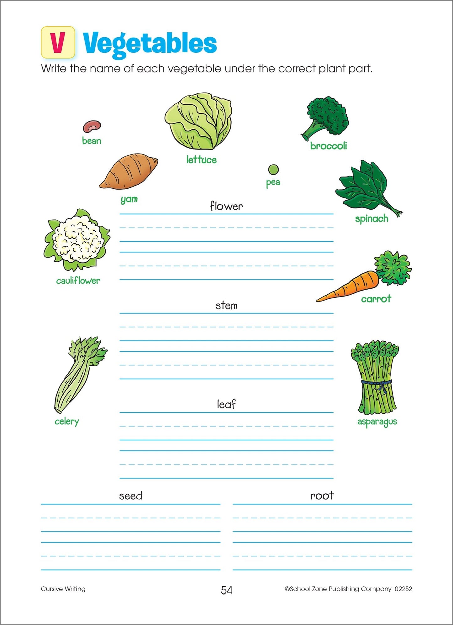 School Zone Cursive Writing Workbook: 64 Pages, 3rd Grade, 4th Grade, Practice Handwriting, Tracing, Letters, Words, Sentences, Ages 8 to 10 (I Know It! Book Series)