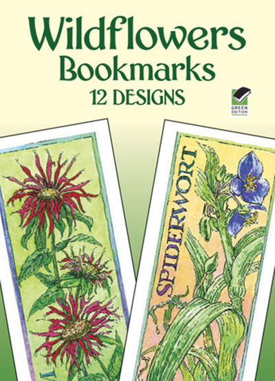 Wildflowers Bookmarks: 12 Designs (Dover Bookmarks)