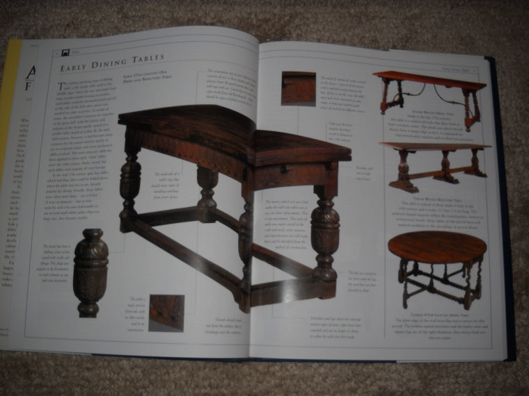 The Bulfinch Anatomy of Antique Furniture: An Illustrated Guide to Identifying Period, Detail, and Design — back cover