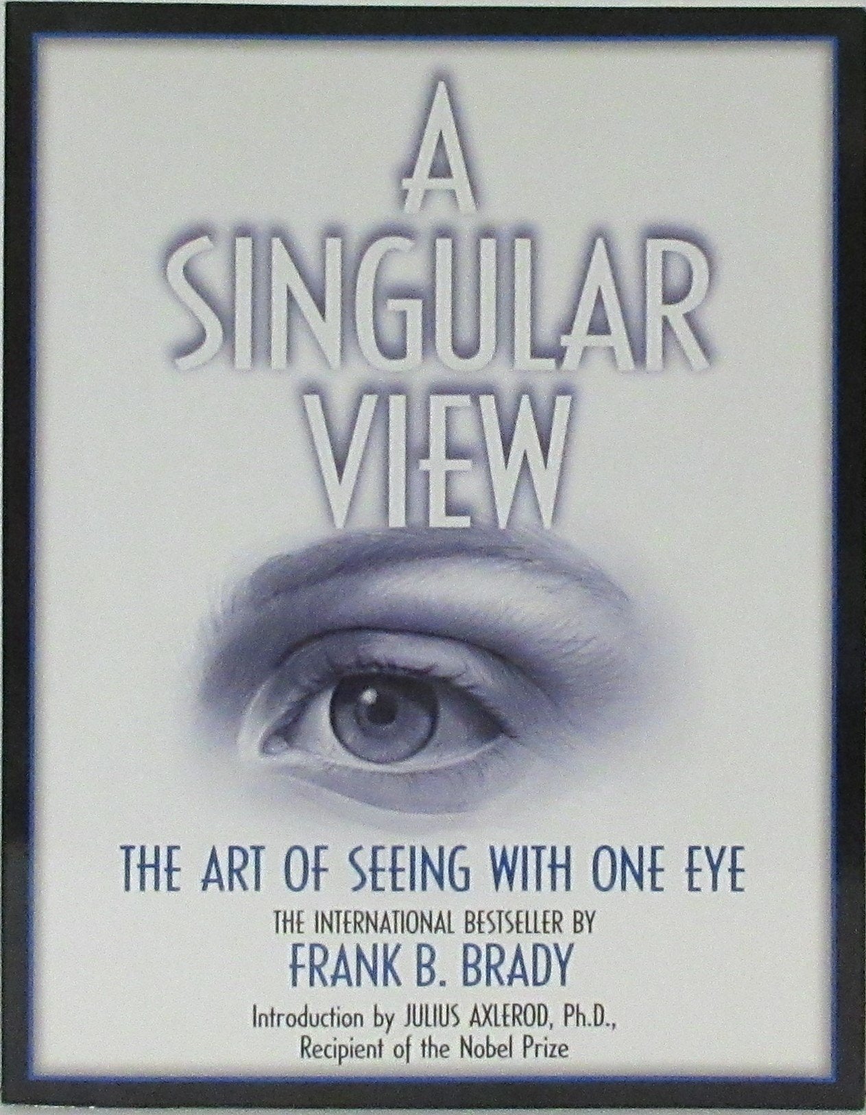 A Singular View: The Art of Seeing With One Eye