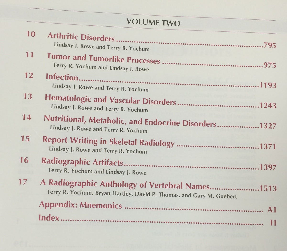 Essentials of Skeletal Radiology Volume 2