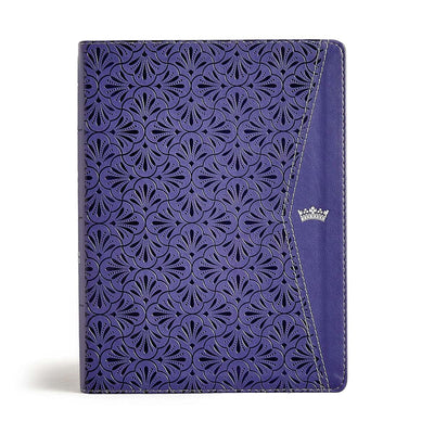 CSB Tony Evans Study Bible, Purple LeatherTouch, Black Letter, Study Notes and Commentary, Articles, Videos, Charts, Easy-to-Read Bible Serif Type