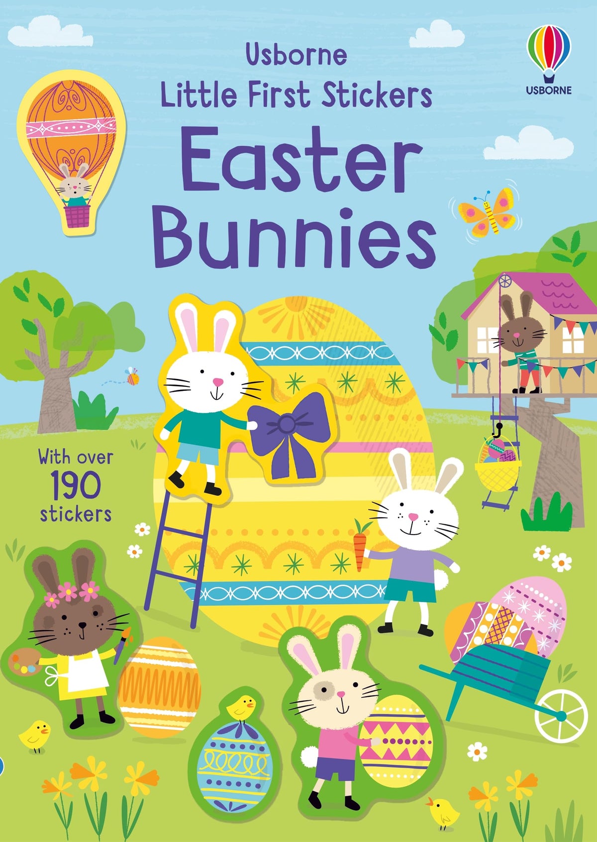 Little First Stickers Easter Bunnies: An Easter And Springtime Book For Kids - An Activity Book with 190+ Charming Illustrations for Children (Ages 3-5)