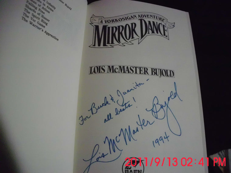 Mirror Dance — back cover