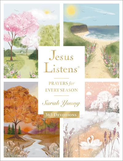 Jesus Listens: Prayers for Every Season (NEW for 2026): A 365-Day Illustrated Prayer Book