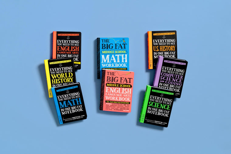 Everything You Need to Ace Science in One Big Fat Notebook: The Complete Middle School Study Guide — back cover