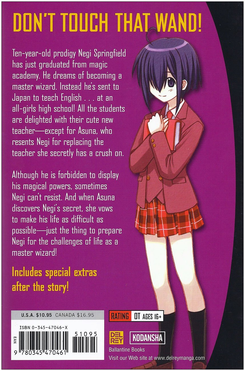 Negima! Magister Negi Magi, Vol. 1