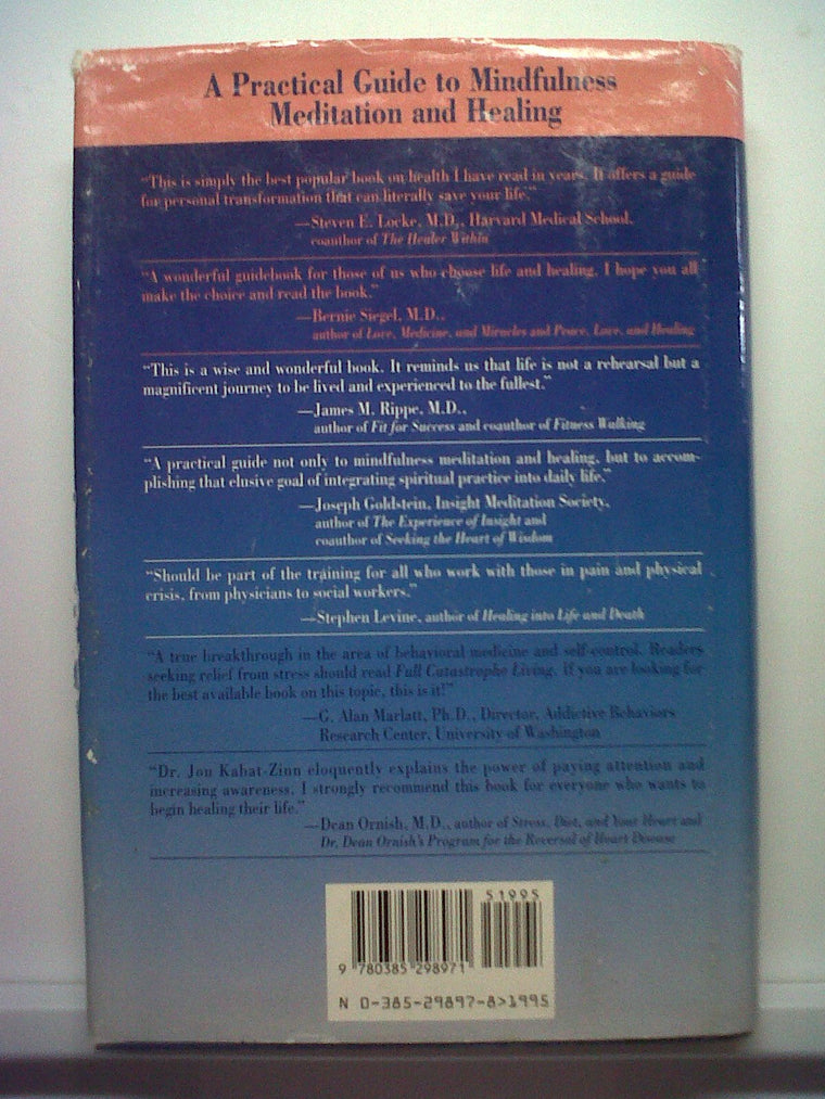 Full Catastrophe Living — back cover