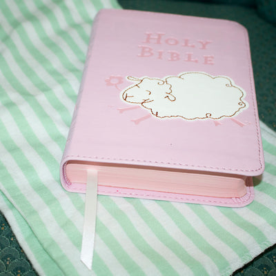 ICB, Really Woolly Holy Bible, Leathersoft, Pink: Children's Edition - Pink