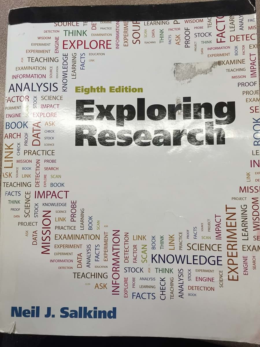 Exploring Research (8th Edition) by Salkind, Neil J.
