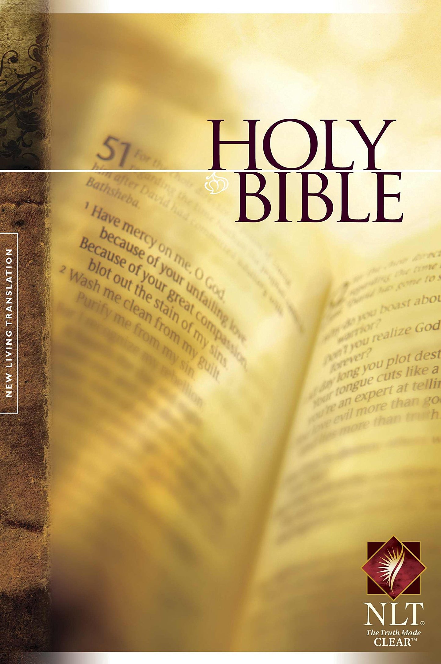 Holy Bible Text Edition NLT (Hardcover)