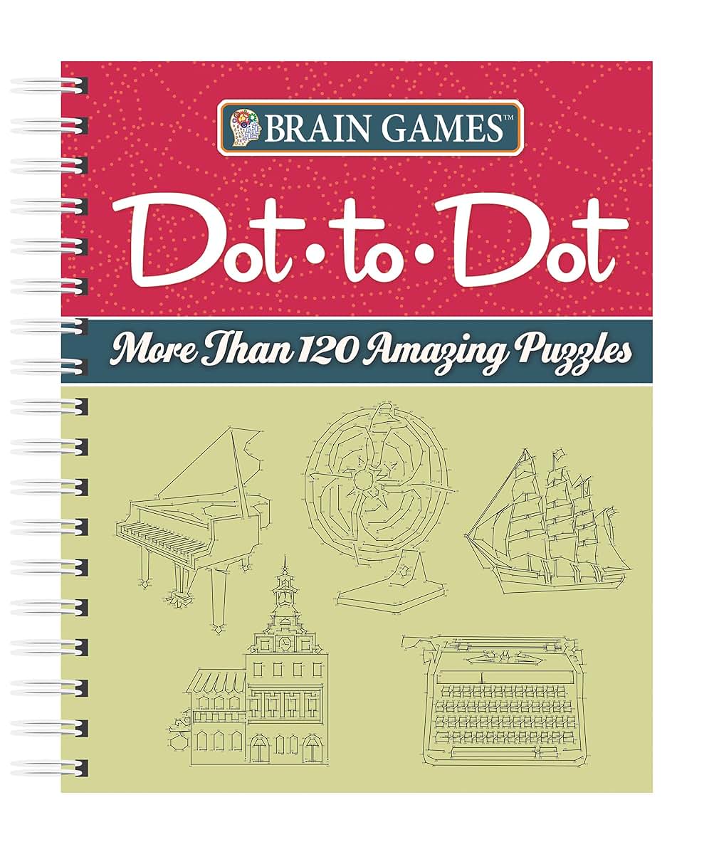 Brain Games - Dot-to-Dot: More than 120 Amazing Puzzles