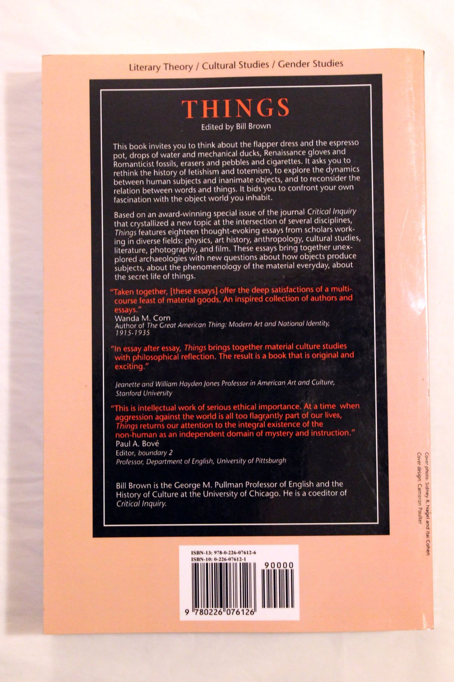 Things (A Critical Inquiry Book)