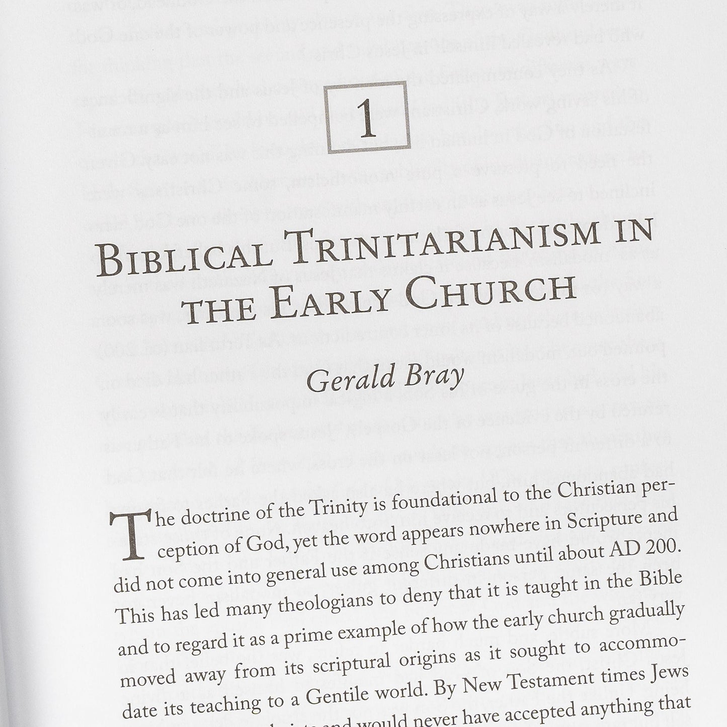 The Trinity in the Canon: A Biblical, Theological, Historical, and Practical Proposal
