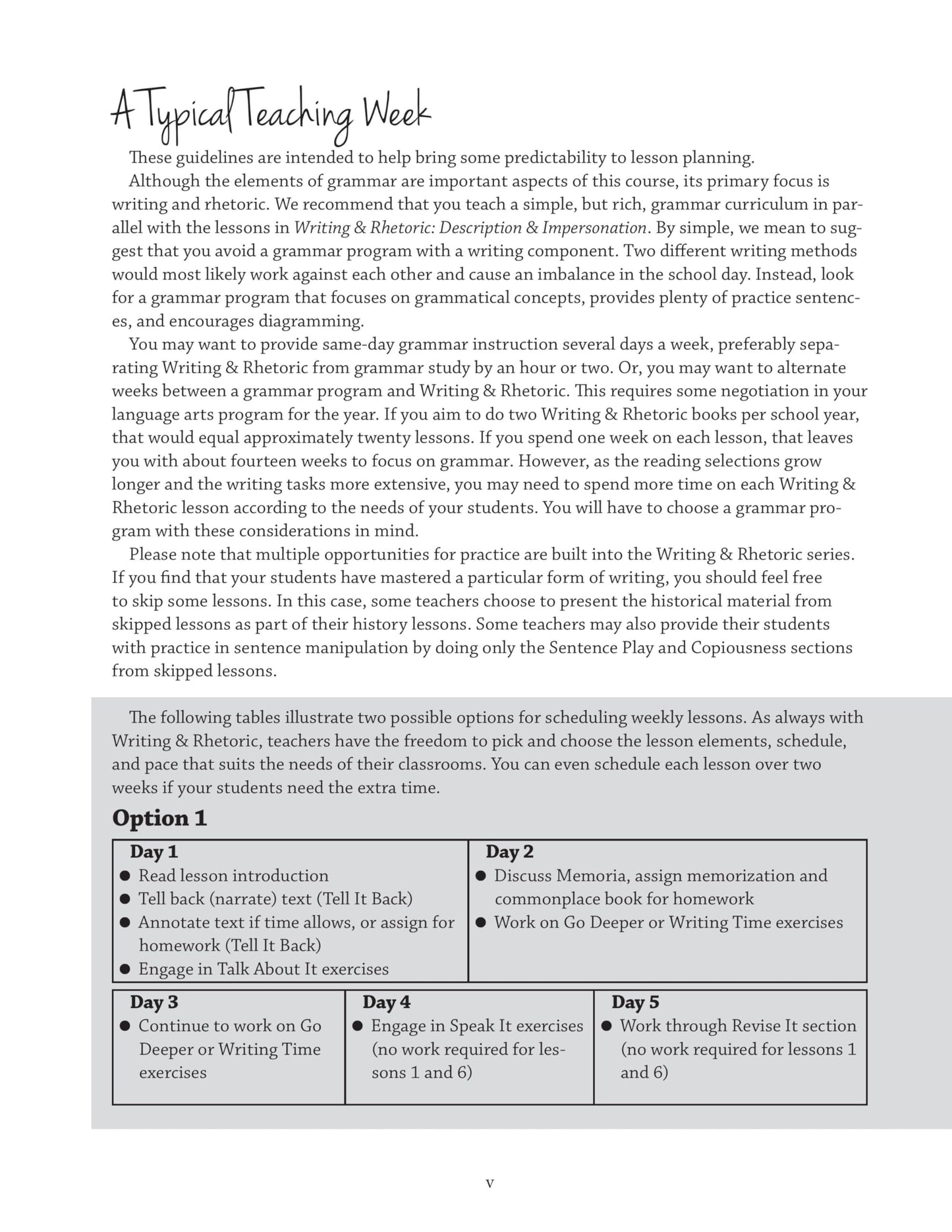 Writing & Rhetoric Book 9: Description & Impersonation (Student Edition)