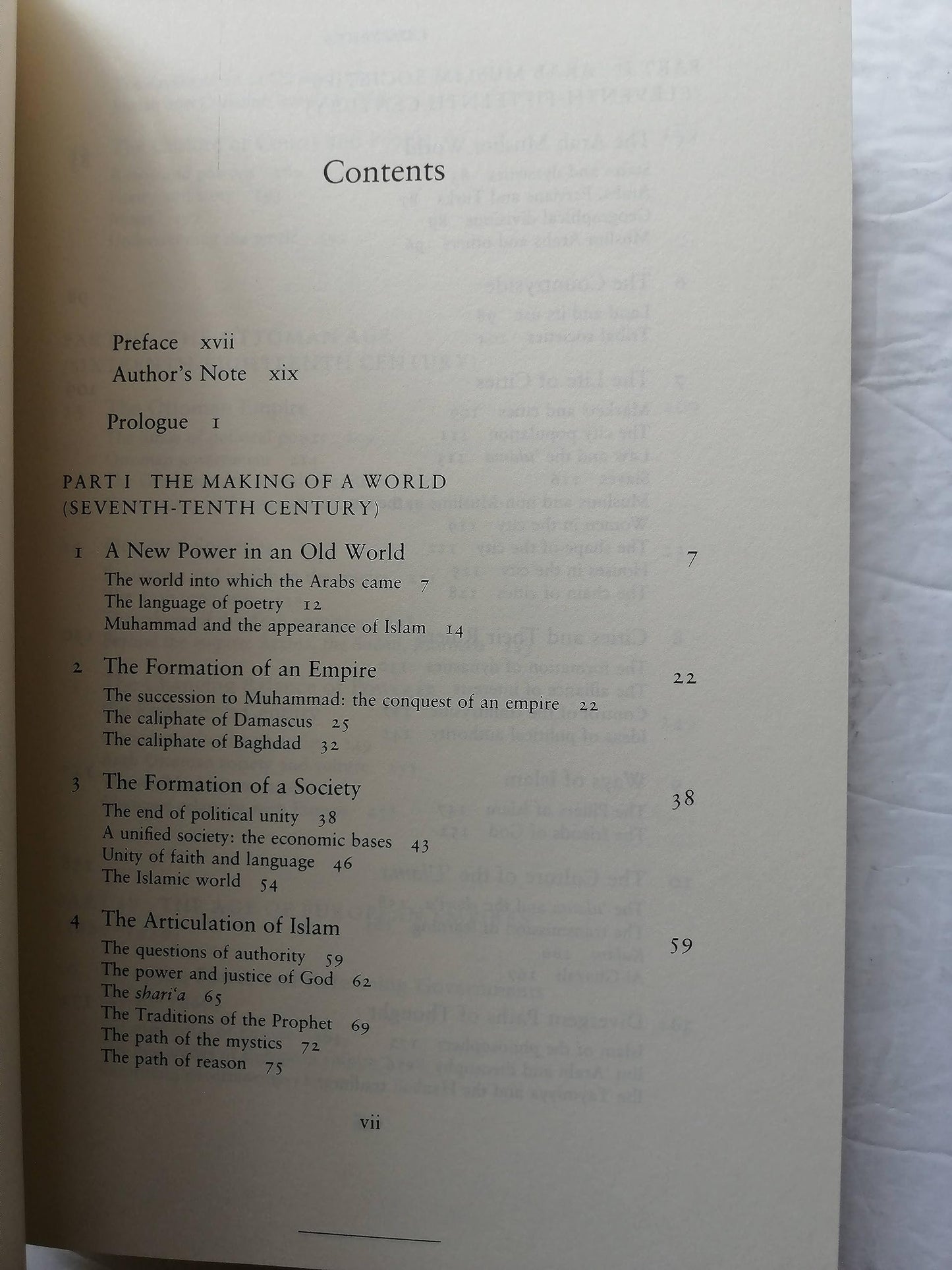 A History of the Arab Peoples