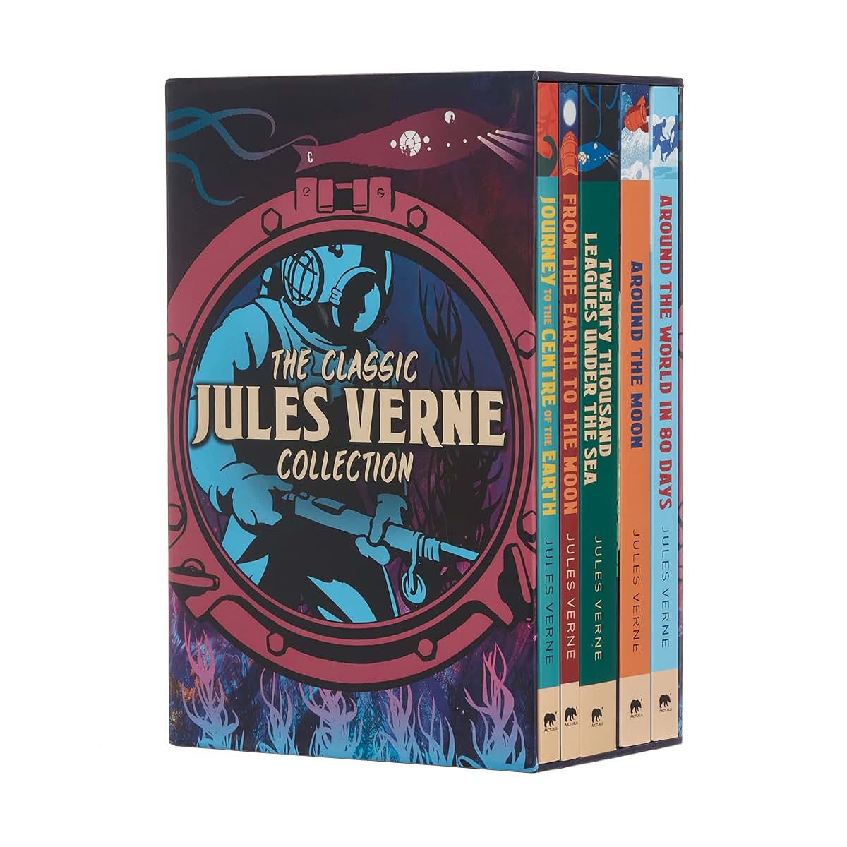 The Classic Jules Verne Collection: 5-Book Paperback Boxed Set (Arcturus Classic Collections)