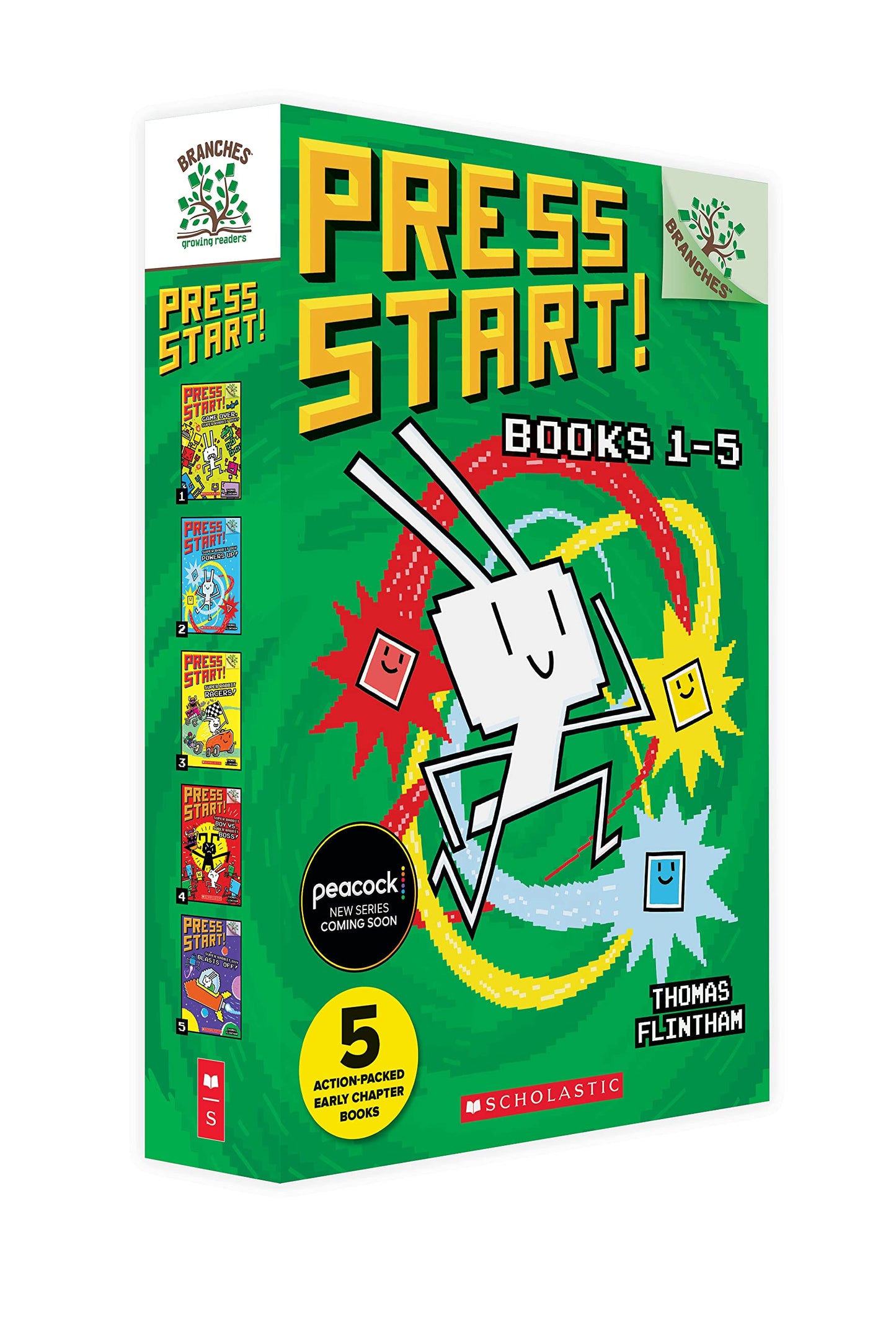 Press Start!, Books 1-5: A Branches Box Set by Flintham, Tho