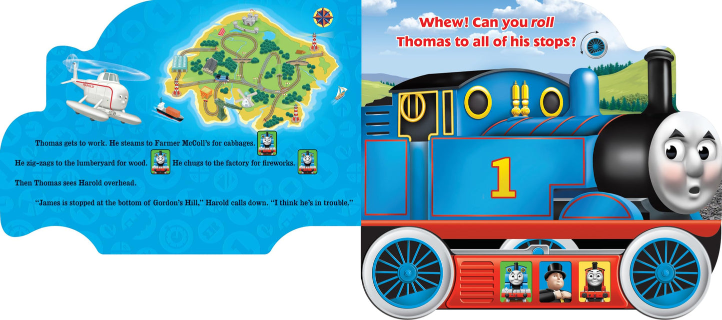 Thomas & Friends - Rolling Wheels Sound Book - PI Kids