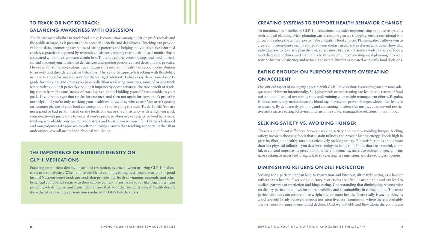 Living Your Healthiest Semaglutide Life: A Complete Guide to Nutrition and Mindset While on GLP-1 Medications